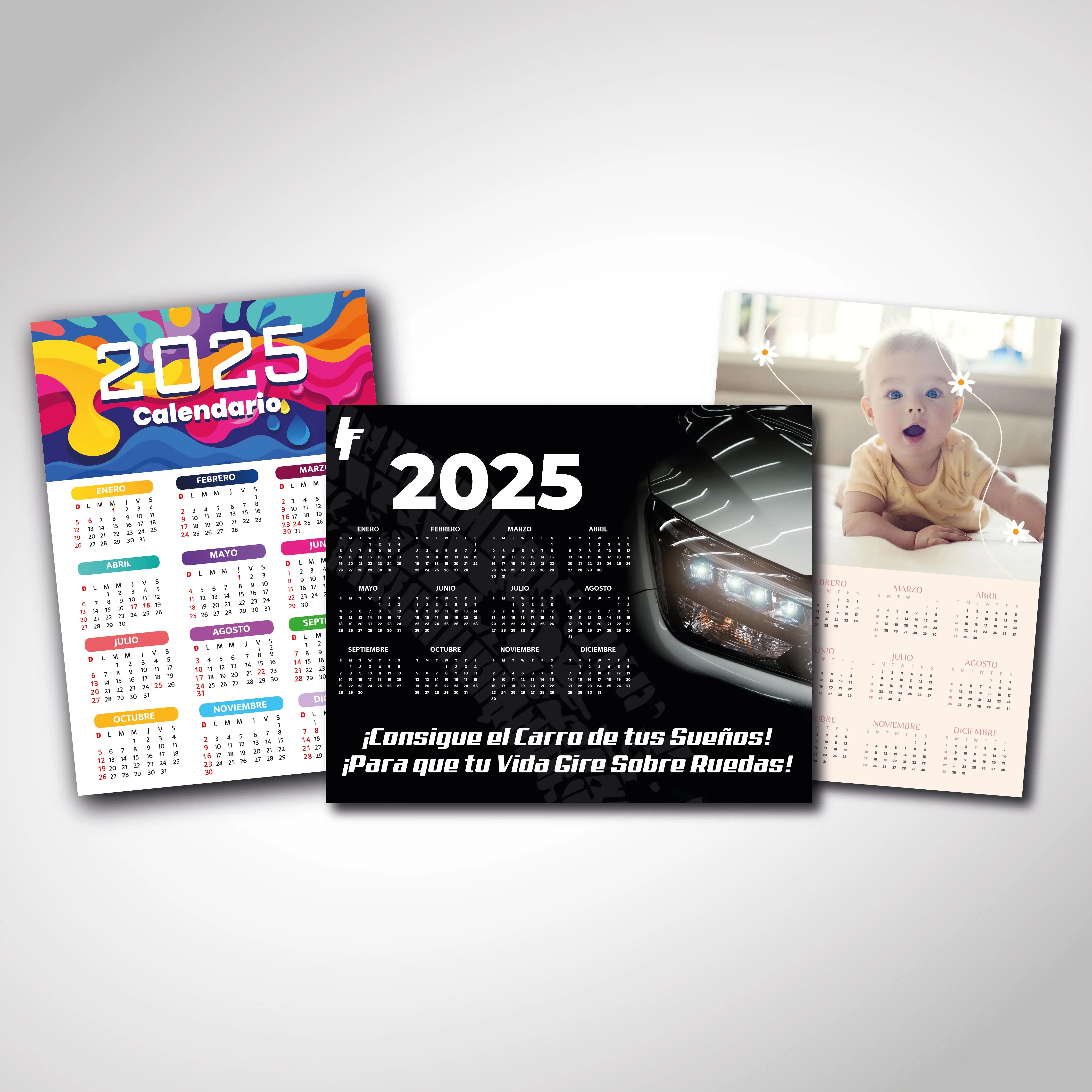 Calendarios personalizados