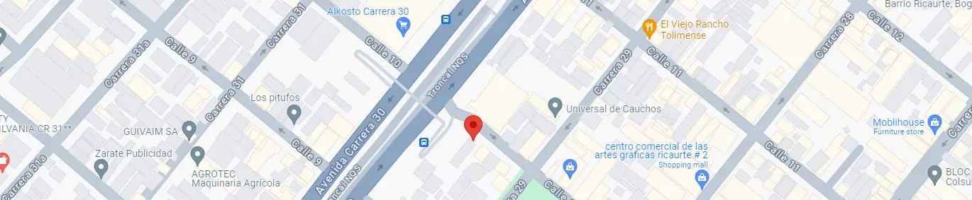 Ubicación ImpreYA Publicidad